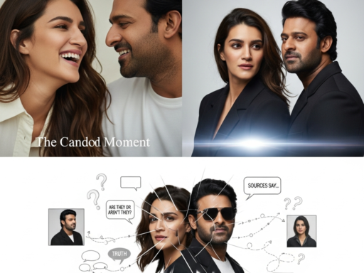 Kriti Sanon and Prabhas Relationship