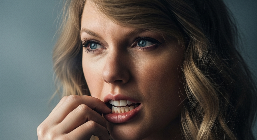 Taylor Swift Nibbles Her Nails During Tense Moments