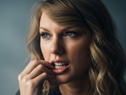 Taylor Swift Nibbles Her Nails During Tense Moments