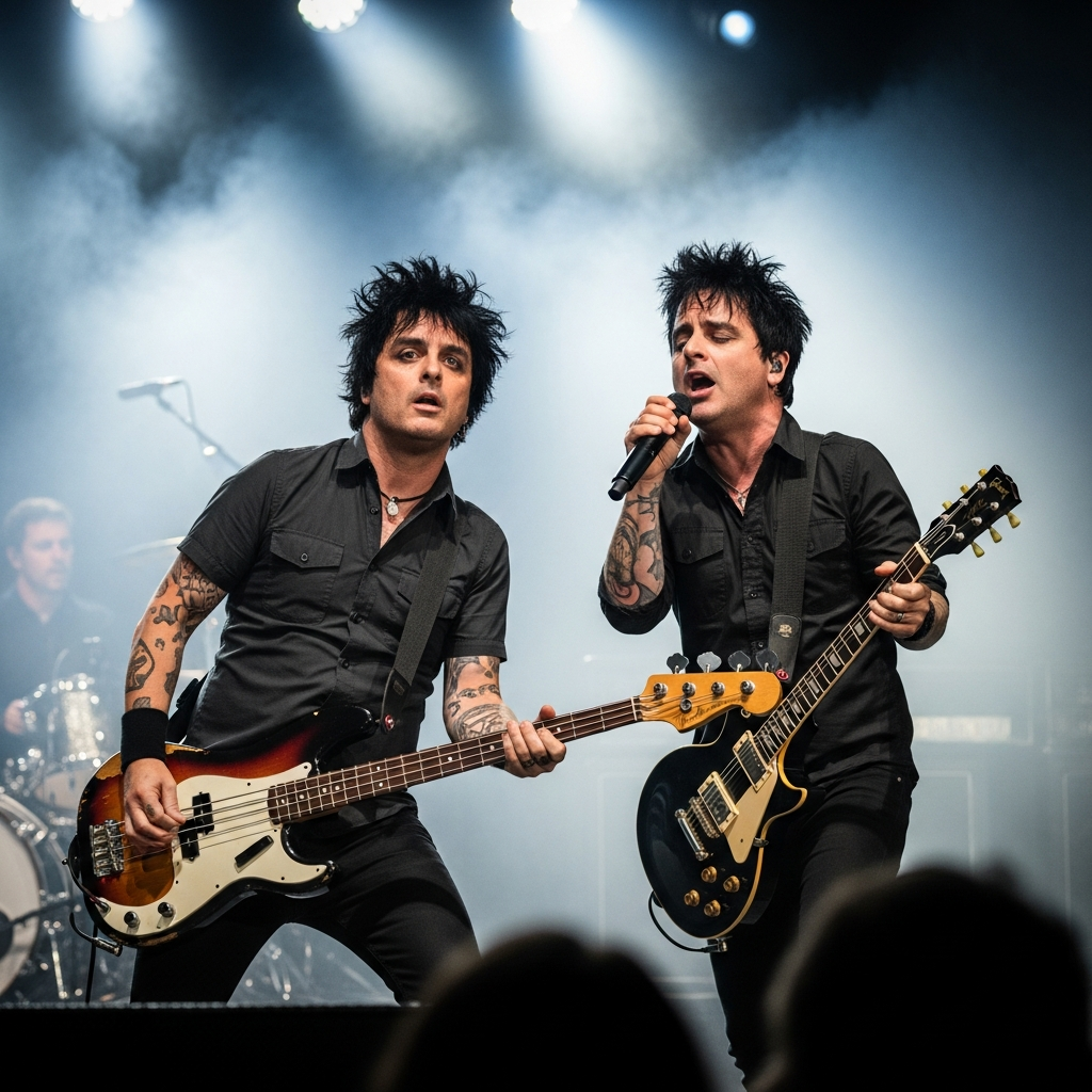 Green Day's Mike Dirnt and Billie Joe Armstrong Reflect on Their Songwriting Journey